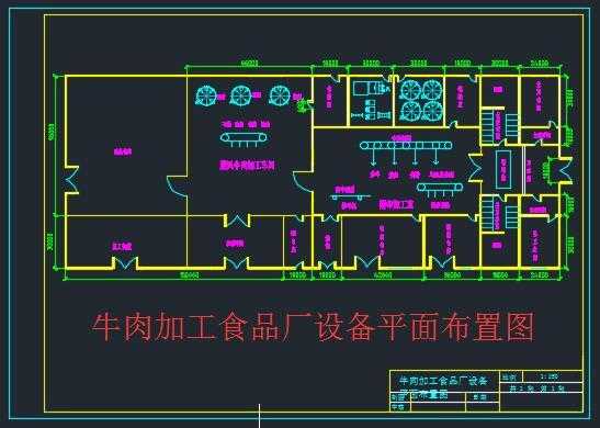  食品机械厂装修图纸大全「食品机械厂装修图纸大全图解」