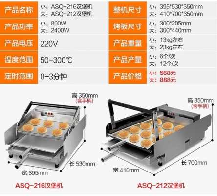 江苏食品机械汉堡机（汉堡机器多少钱）